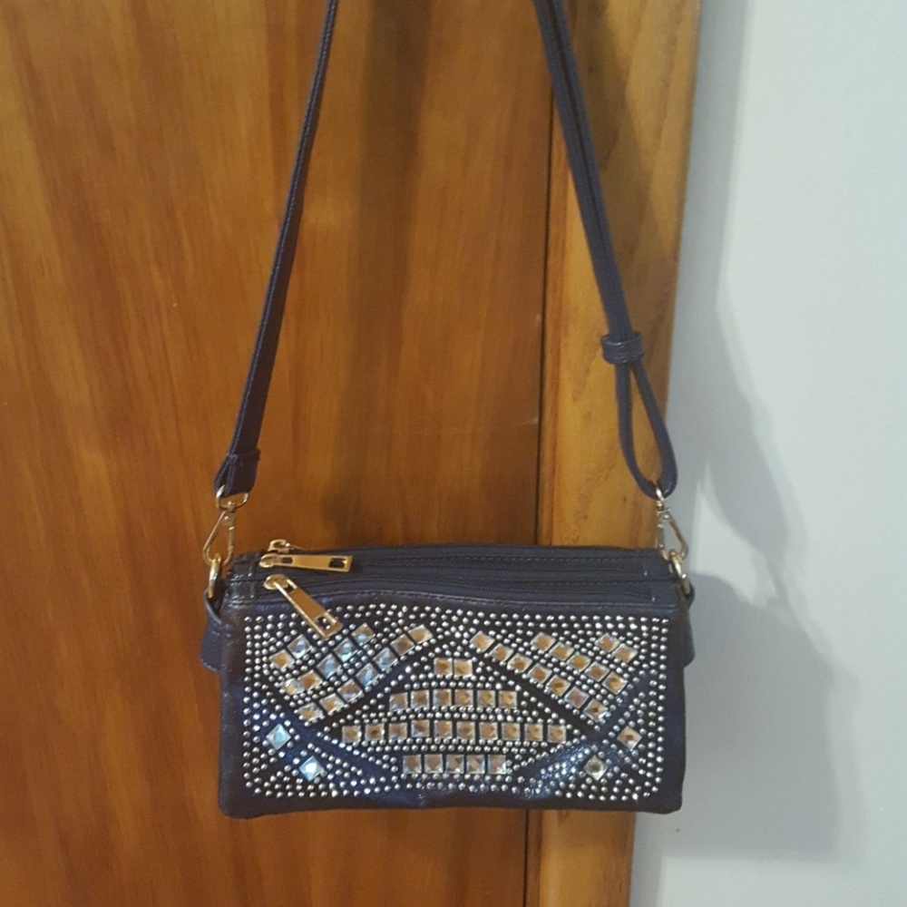 Bling Sparkly 3-section Purse